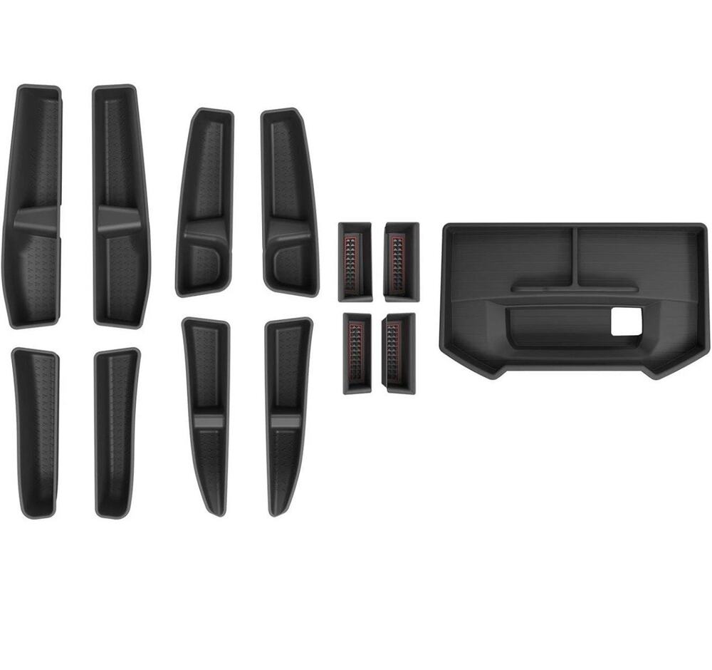 For 2019-2026 Dodge RAM 1500 13Pcs Dashboard Storage Organizer Door Side